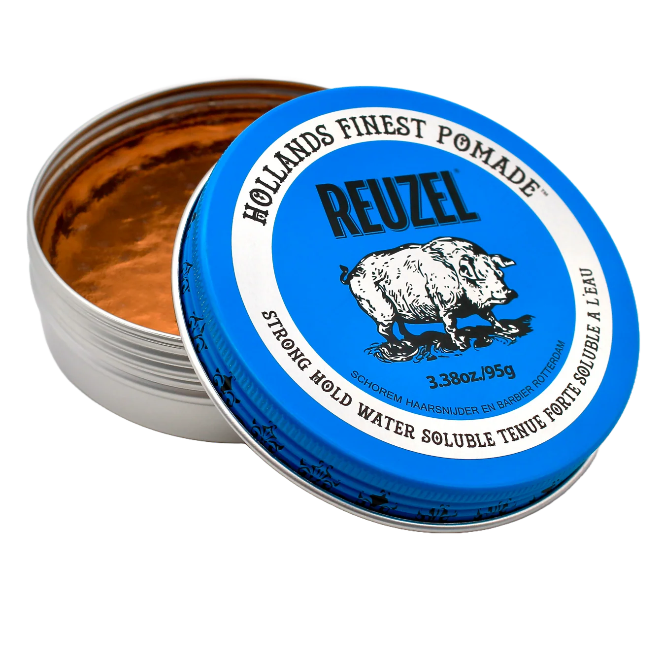 Blue High Shine Strong Hold Pomade - 95g