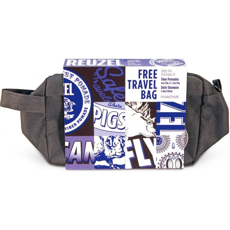 REUZEL FIBER POMADE TRAVEL BAG
